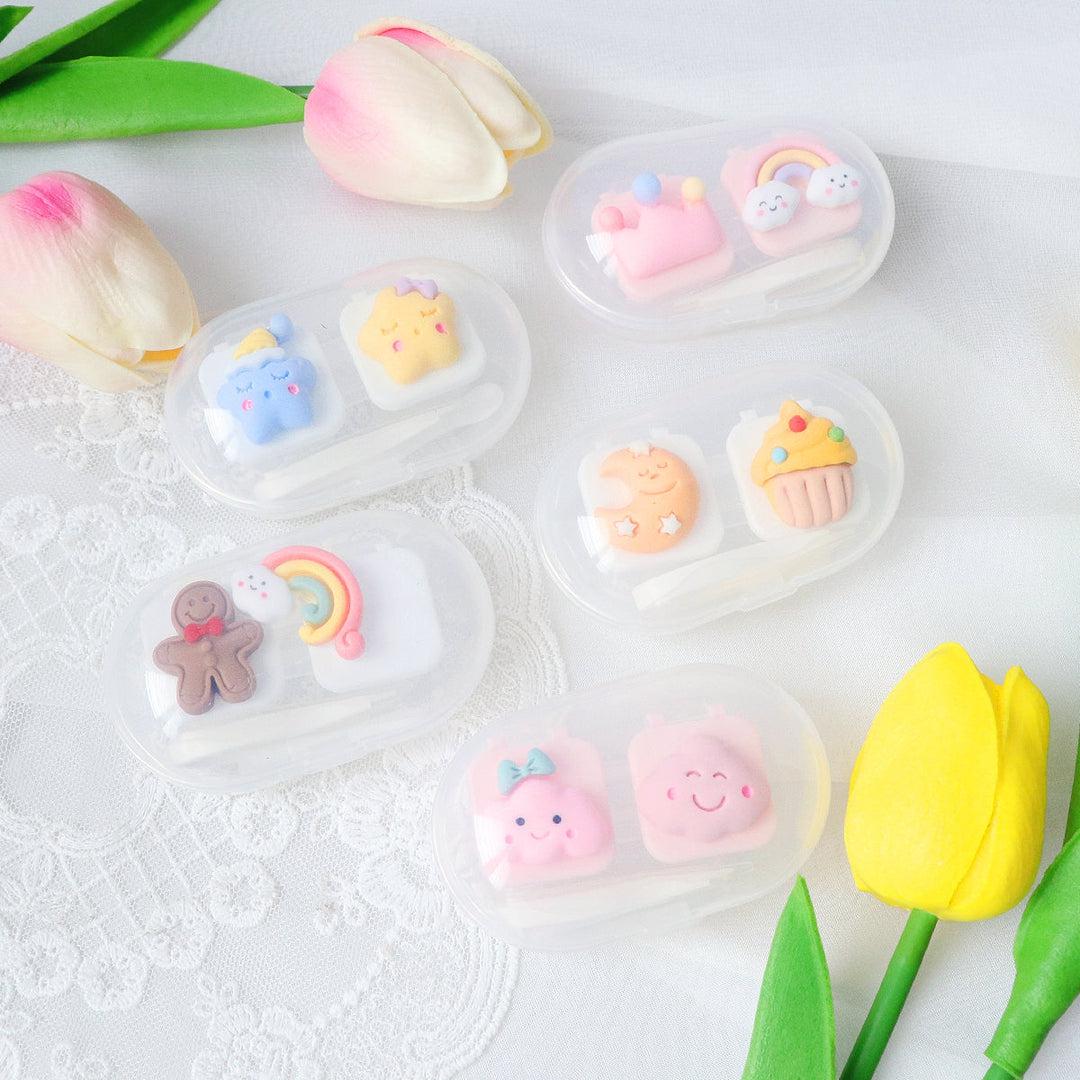 Cute Design Mini Lens Case Set *no Mirror *Random design