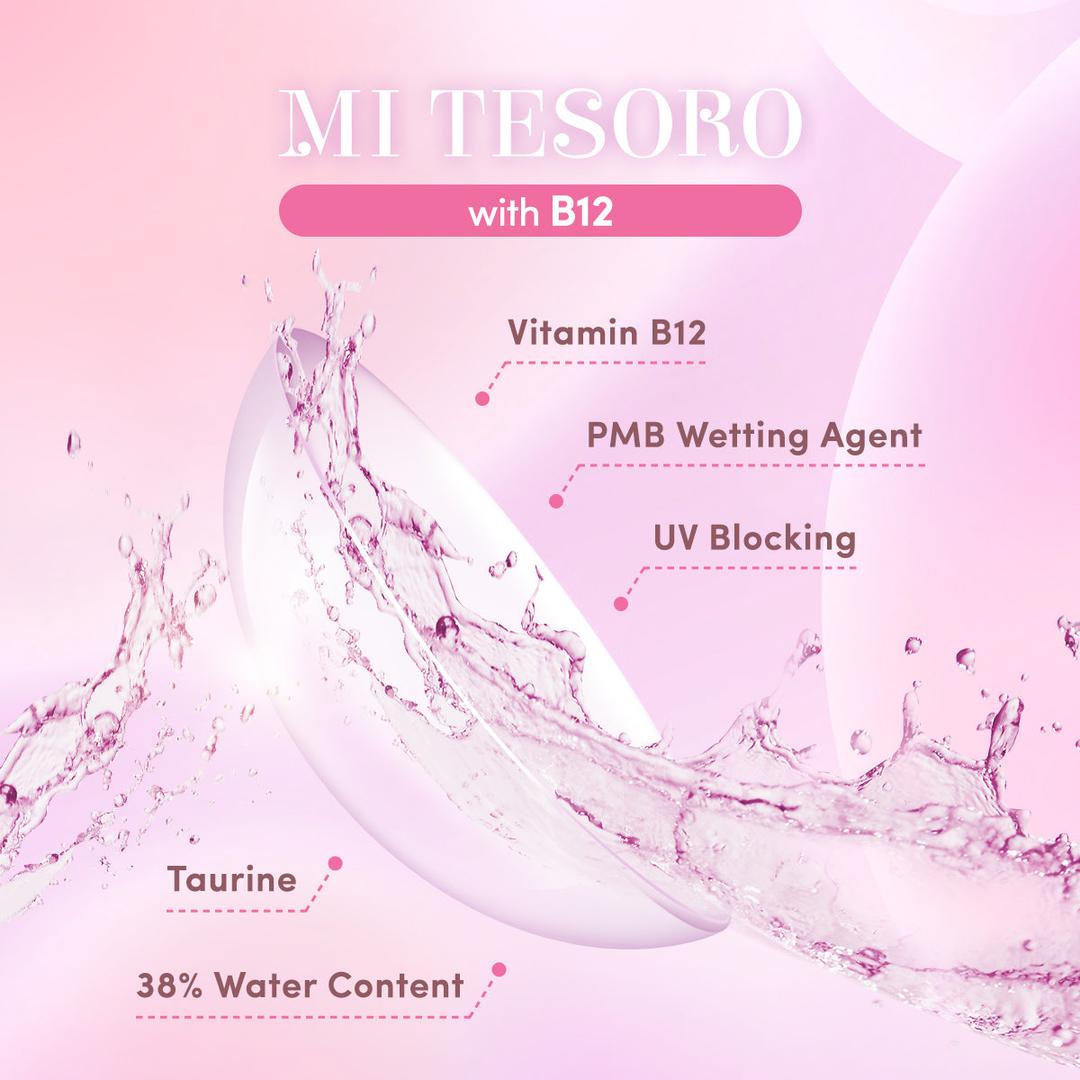 Sparkling Brown-Mi Tesoro Monthly Color Con 2pcs