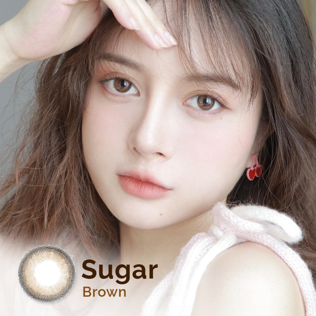 Sugar Brown 10pcs/box (1 Day Con)