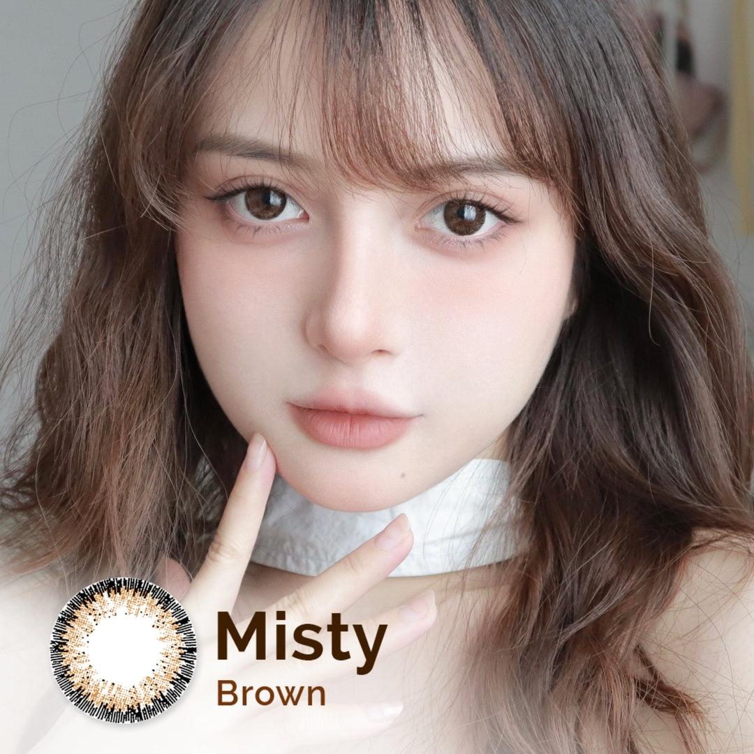 Misty Brown 10pcs/box (1 Day Con)