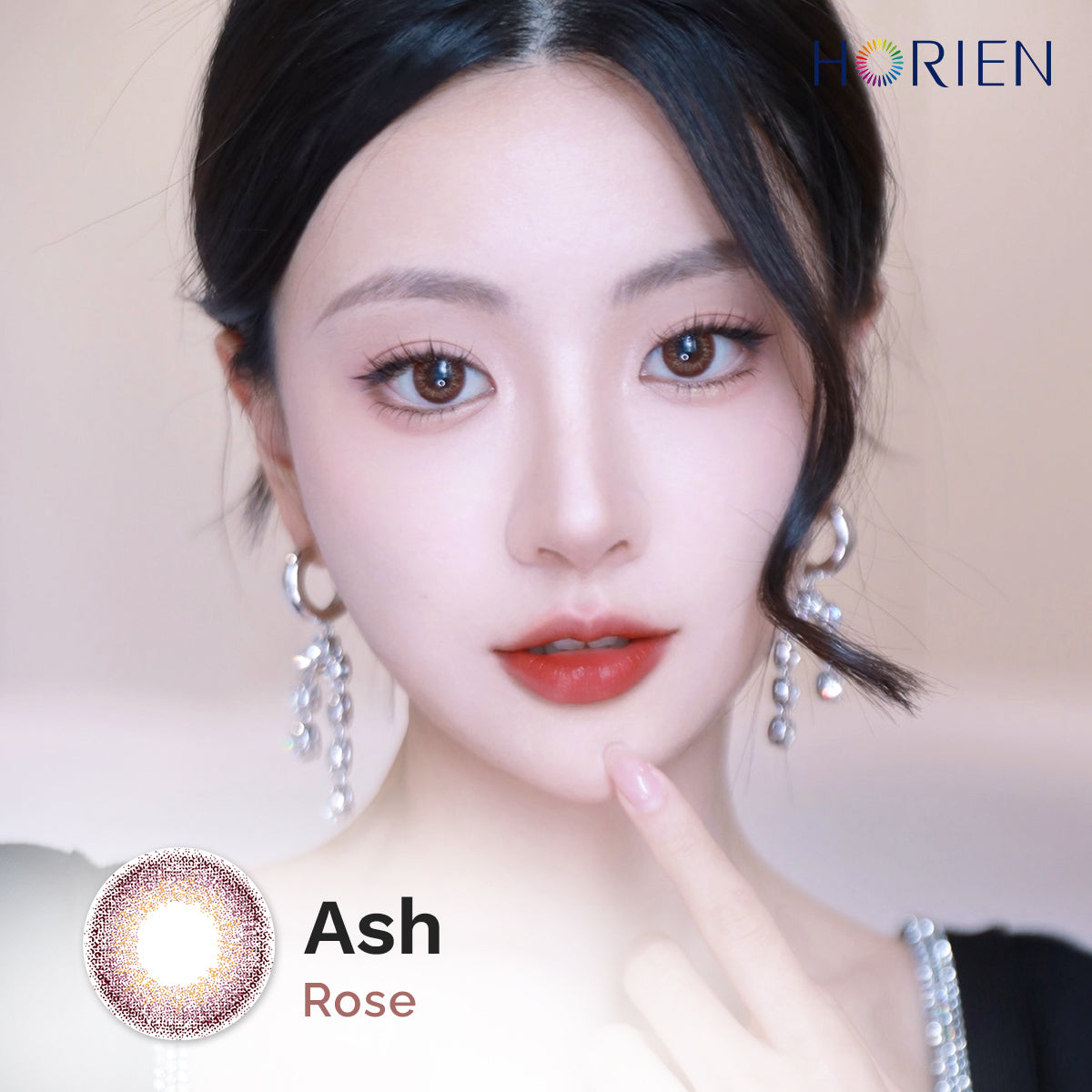 Ash Rose-Eye Secret 38% 1 Day Color Lenses 10pcs