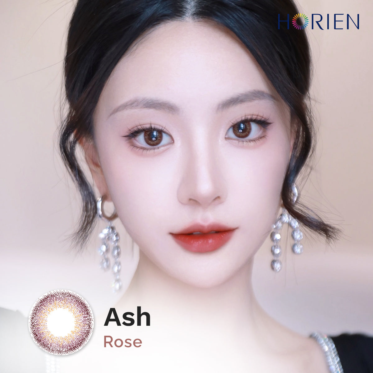 Ash Rose-Eye Secret 38% 1 Day Color Lenses 10pcs