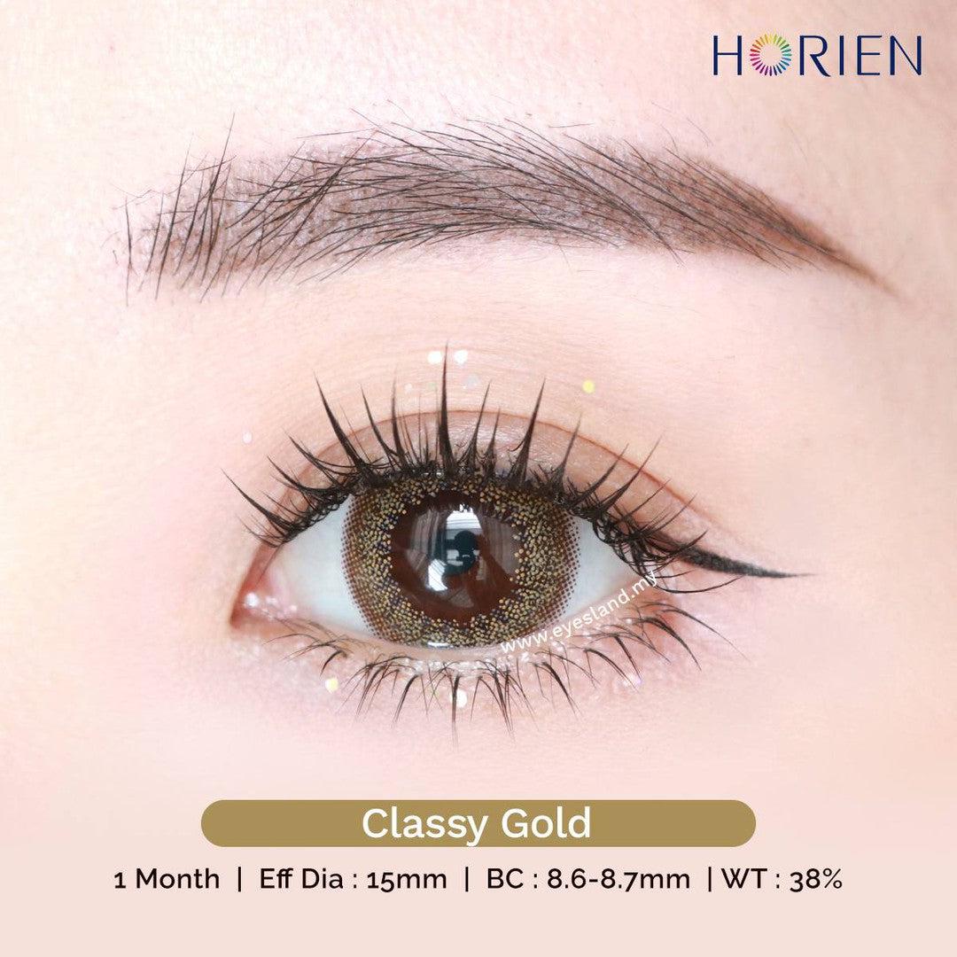 Classy Gold-Eye Secret 38% Monthly Color Lens 2pcs