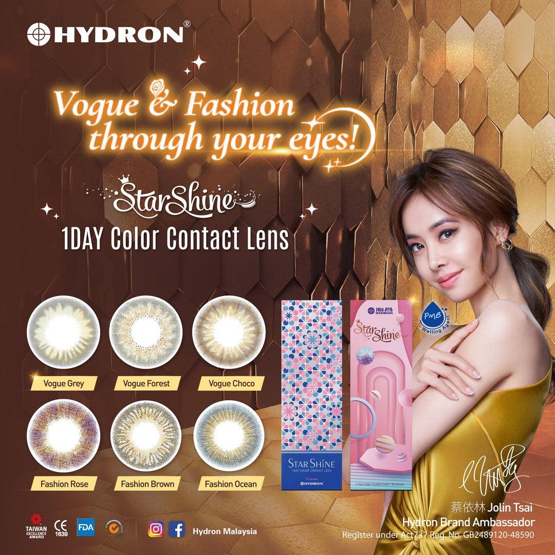 Vogue Choco-Star Shine 1 Day Color Contact Lenses 10pcs