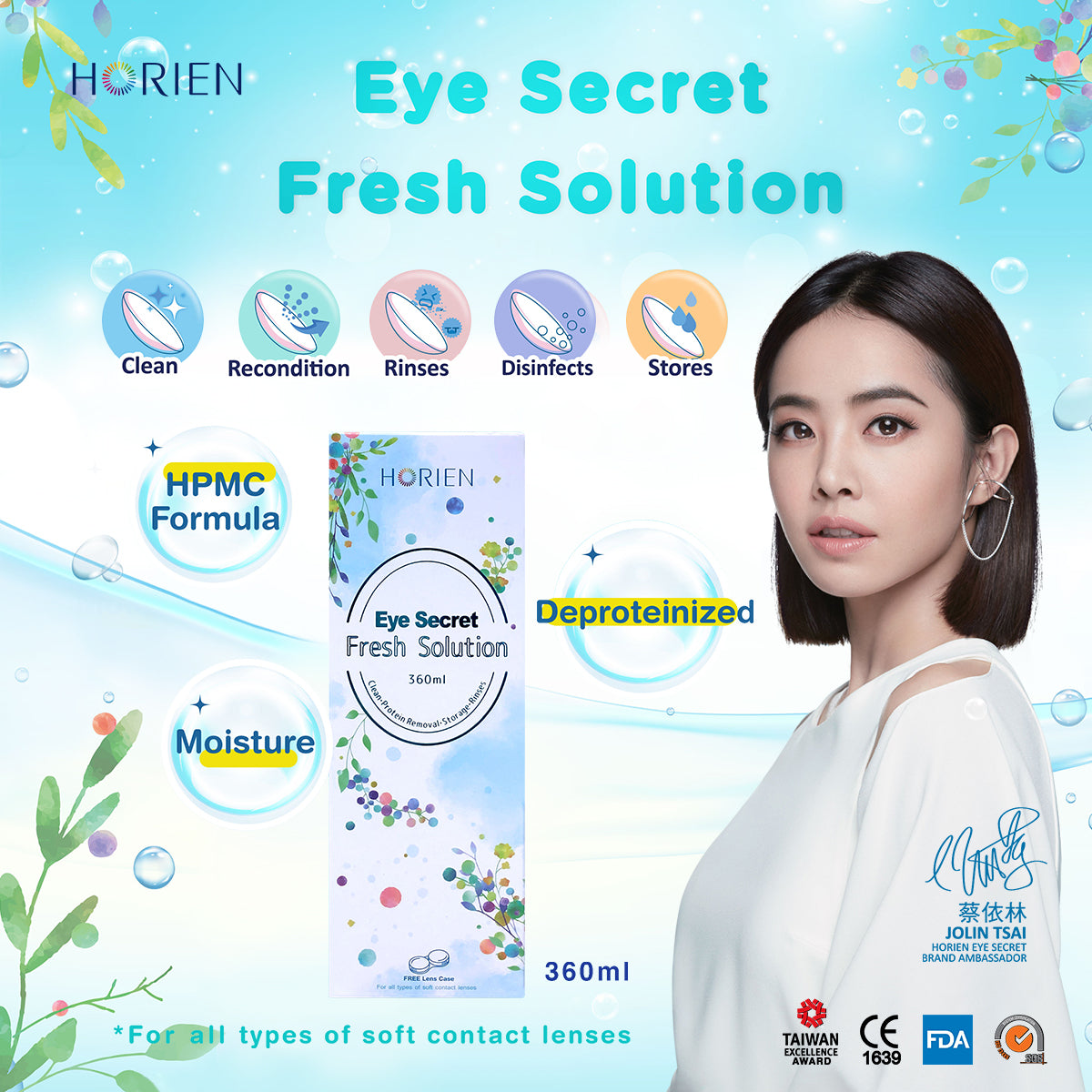 Eye Secret Fresh Solution 360ml