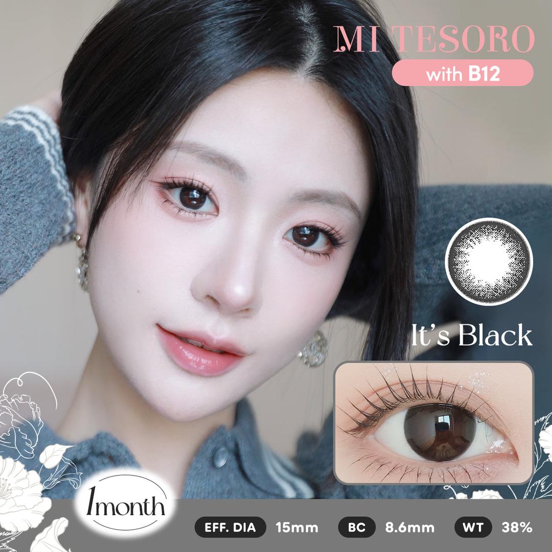 Its Black -Mi Tesoro Monthly Color Con 2pcs