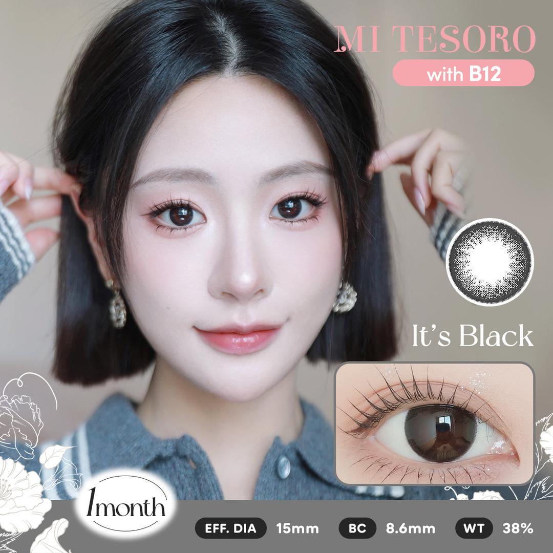 Its Black -Mi Tesoro Monthly Color Con 2pcs