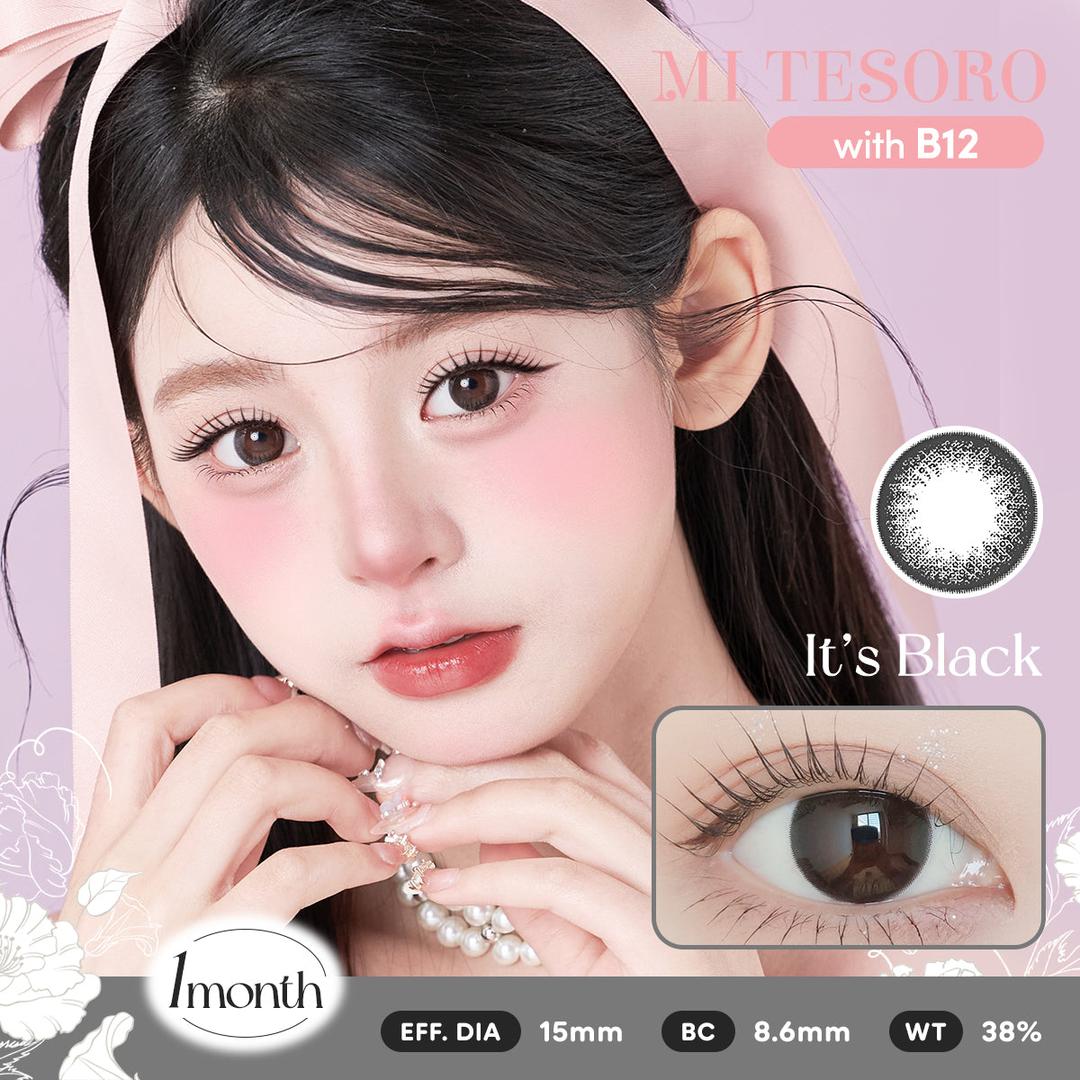 Its Black -Mi Tesoro Monthly Color Con 2pcs