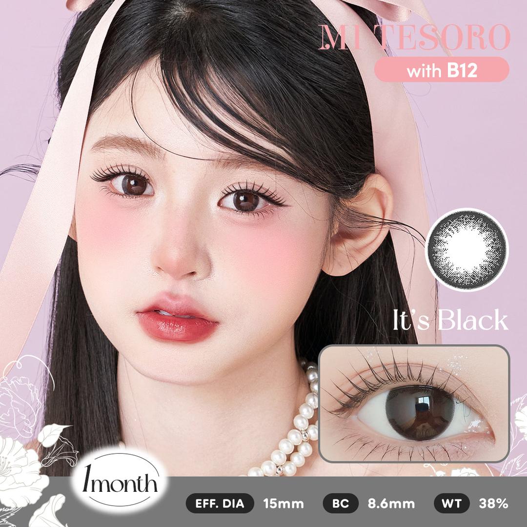 Its Black -Mi Tesoro Monthly Color Con 2pcs