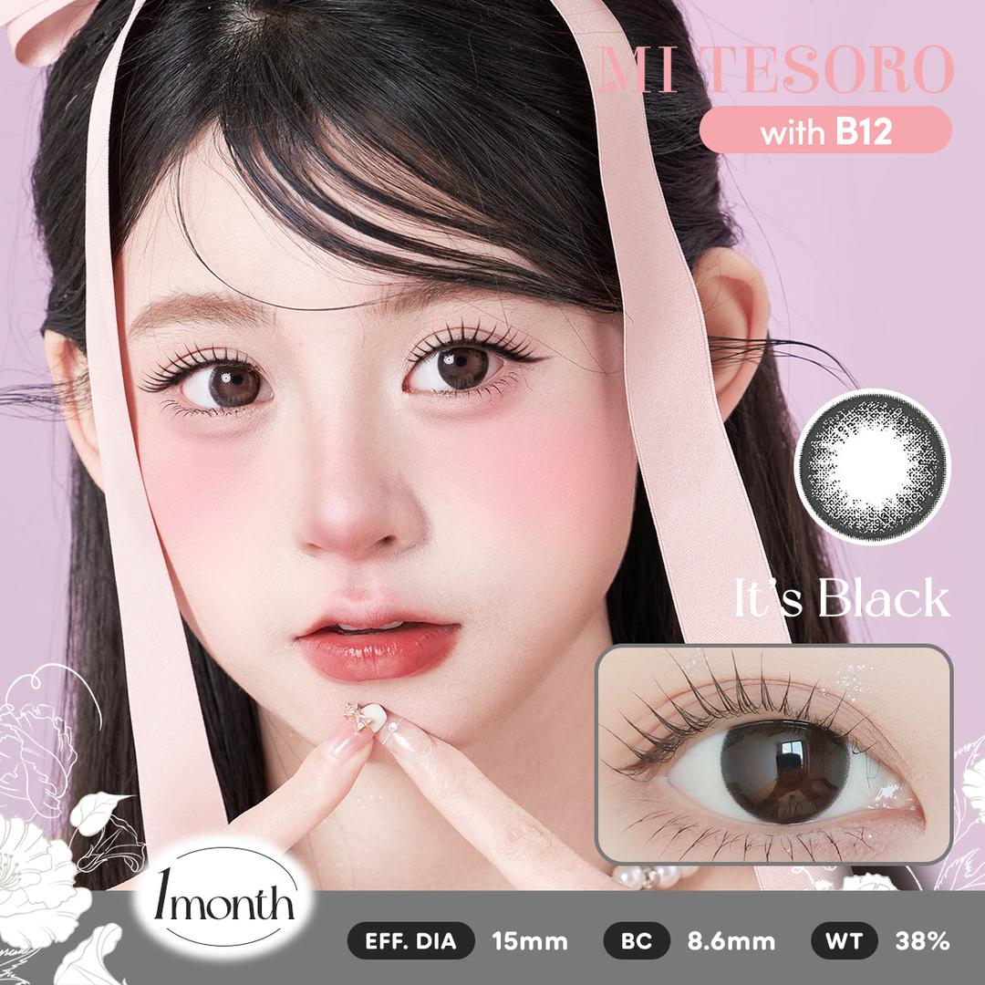 Its Black -Mi Tesoro Monthly Color Con 2pcs