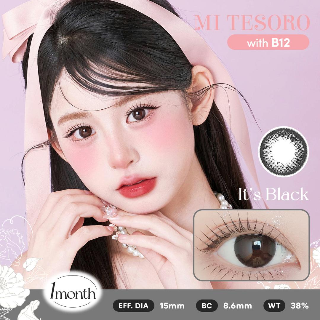 Its Black -Mi Tesoro Monthly Color Con 2pcs