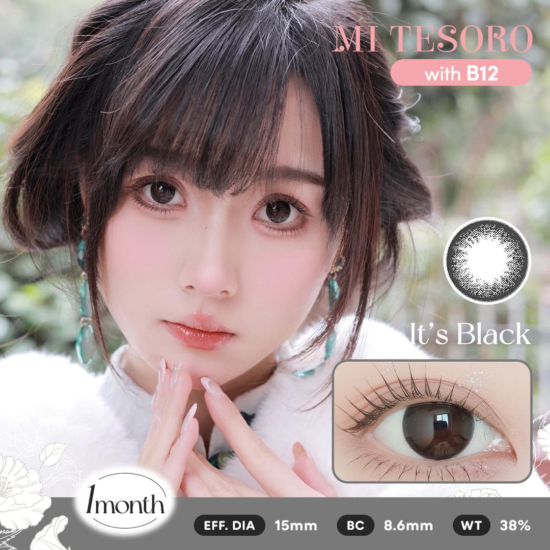 Its Black -Mi Tesoro Monthly Color Con 2pcs