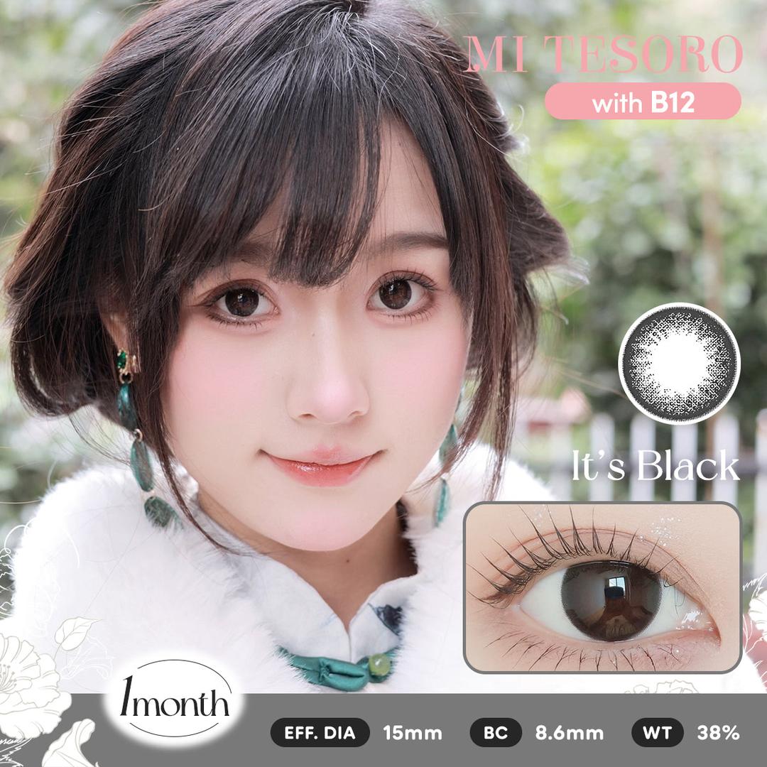 Its Black -Mi Tesoro Monthly Color Con 2pcs