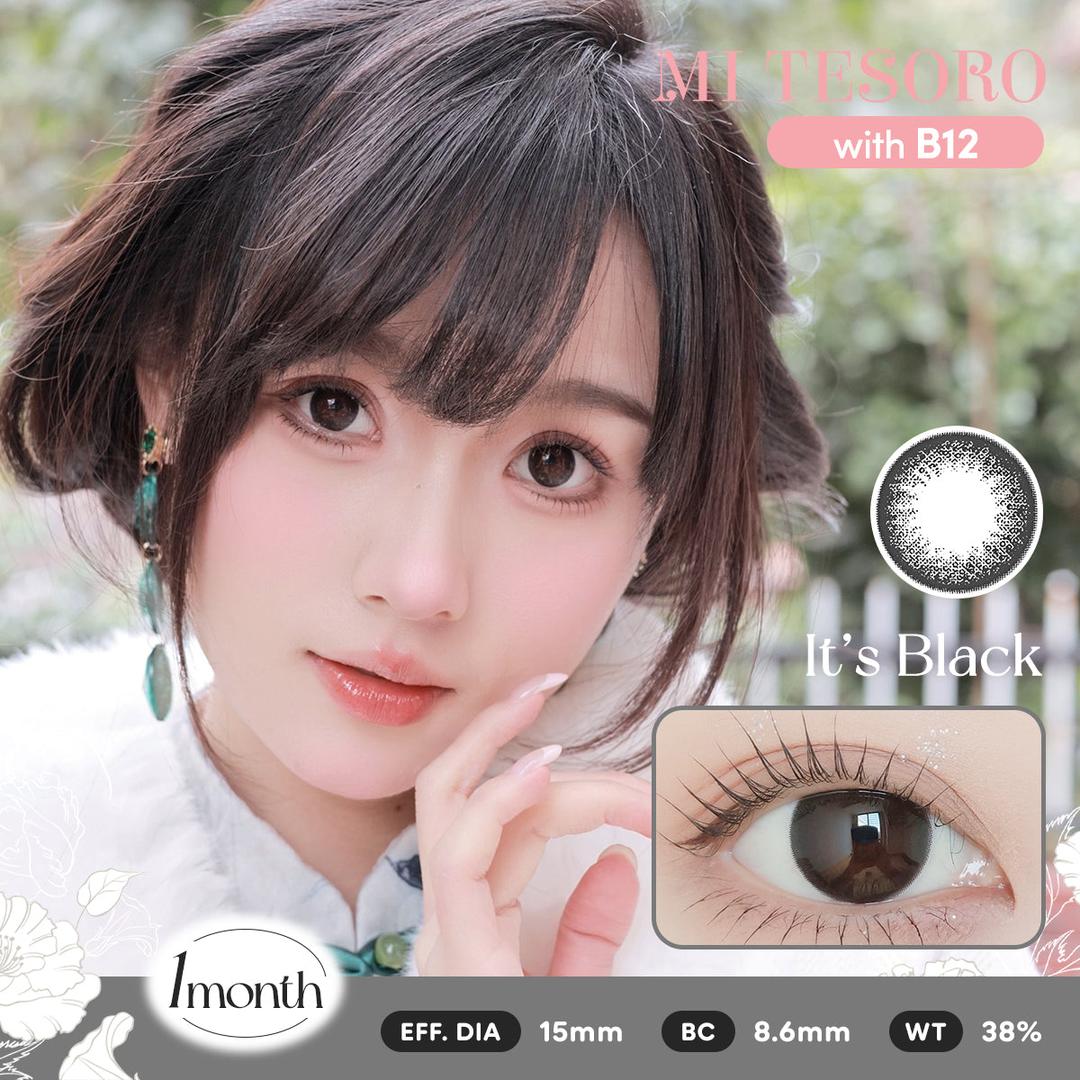 Its Black -Mi Tesoro Monthly Color Con 2pcs