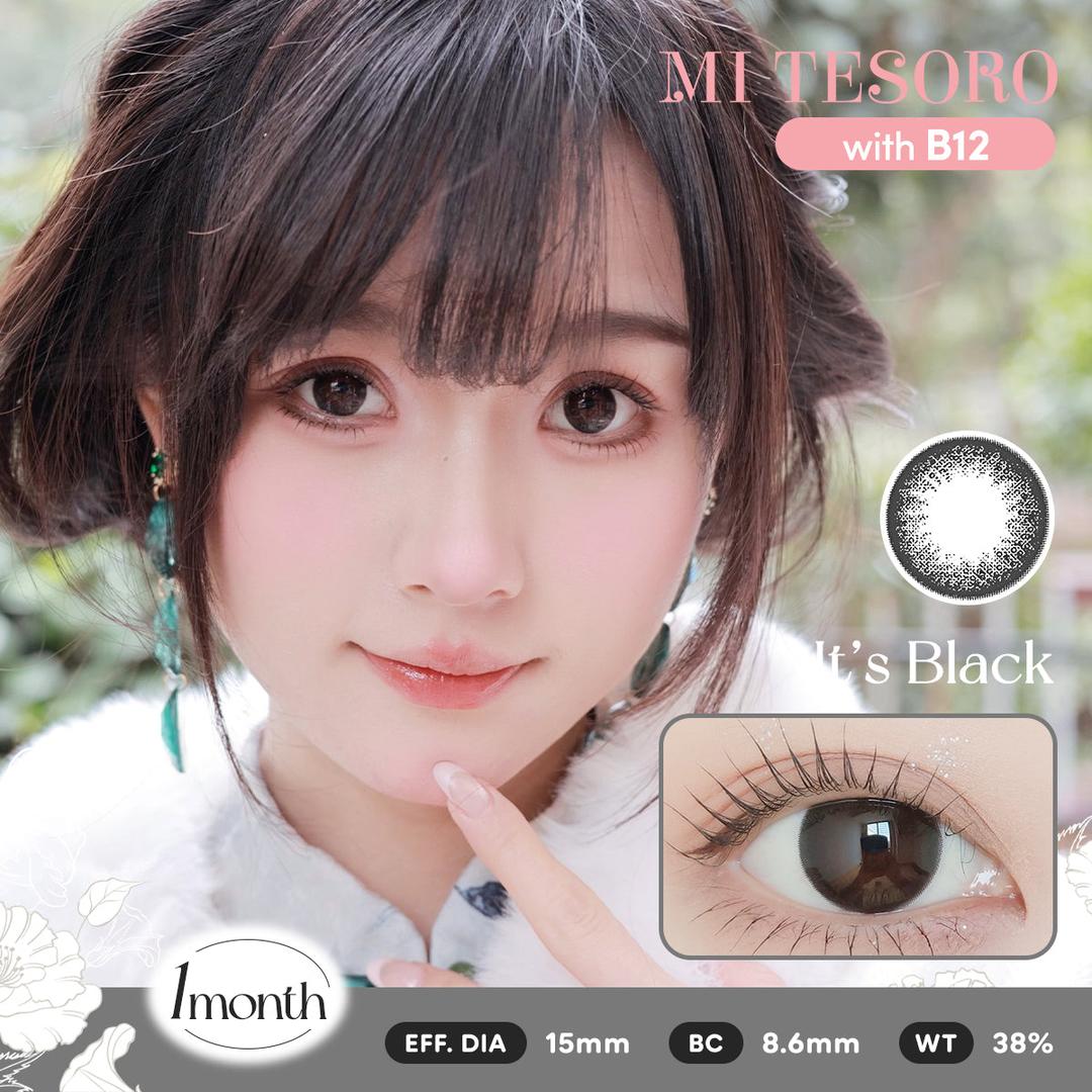 Its Black -Mi Tesoro Monthly Color Con 2pcs