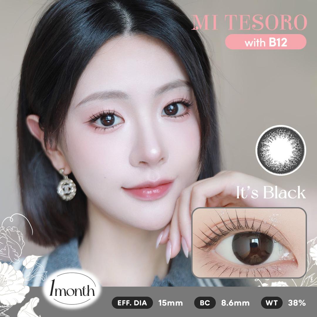 Its Black -Mi Tesoro Monthly Color Con 2pcs