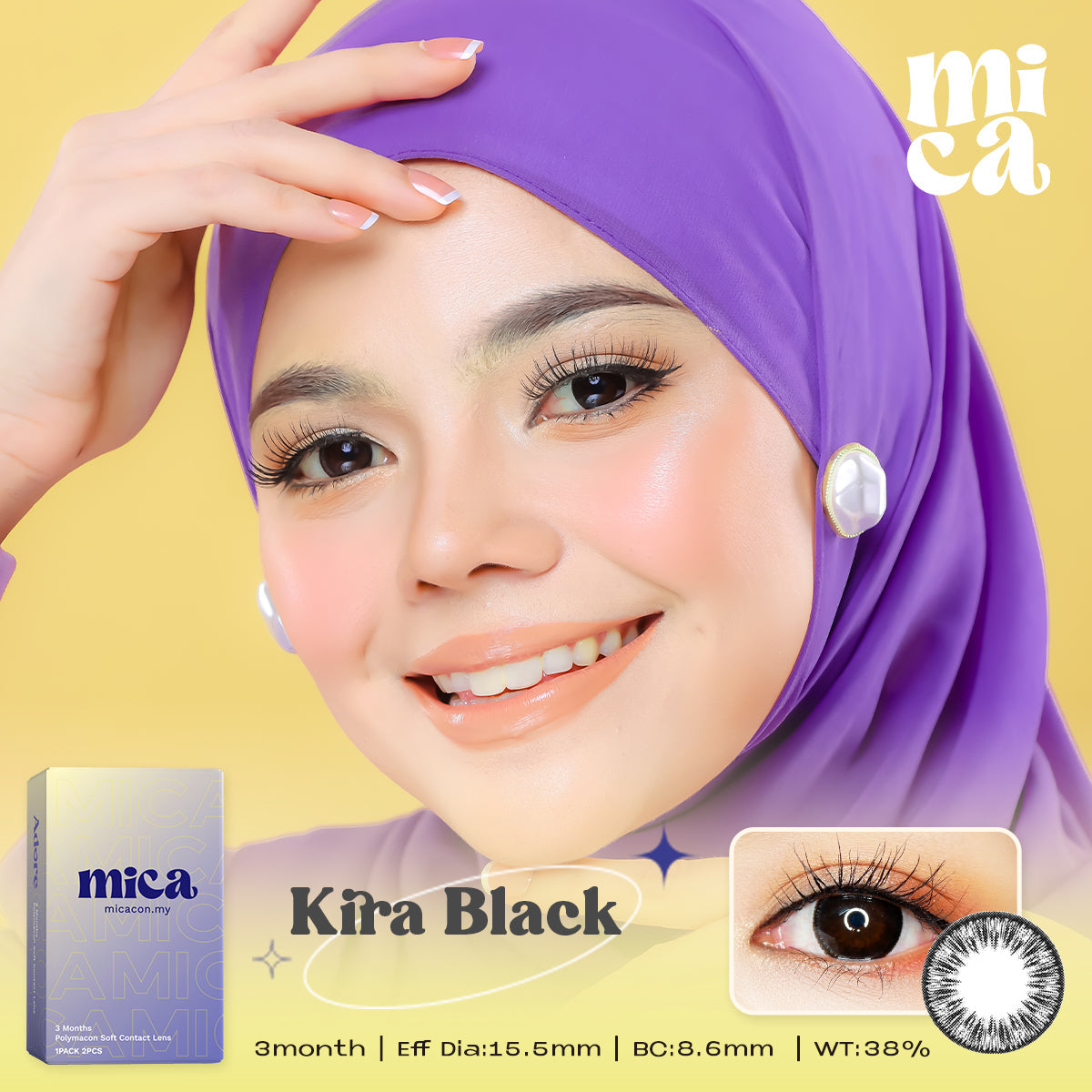 New Kira Black 0-800 (KY10)