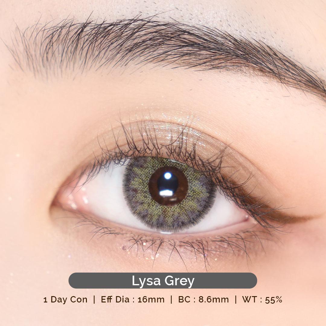 Lysa Grey 10pcs/box (1 Day Con)