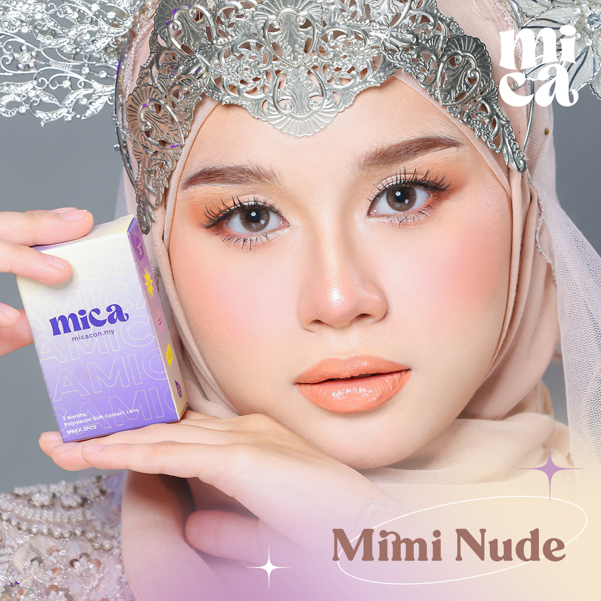 Mimi Nude 0-800 Micacon contact lens 100% Safe Certified by MDA