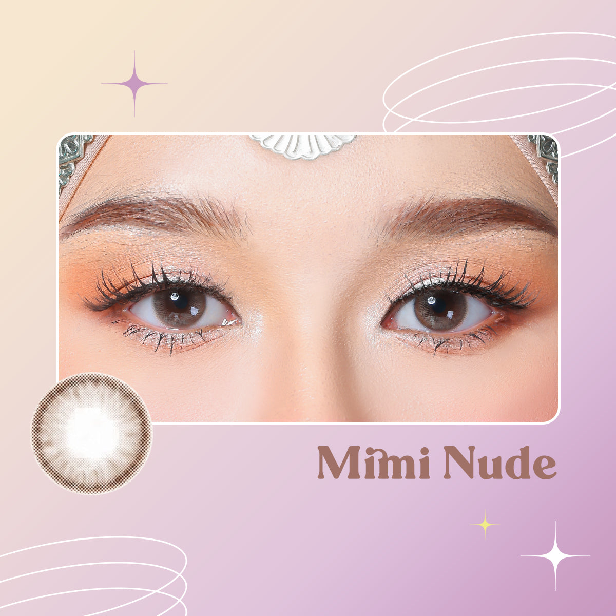 Mimi Nude 0-800 Micacon contact lens 100% Safe Certified by MDA
