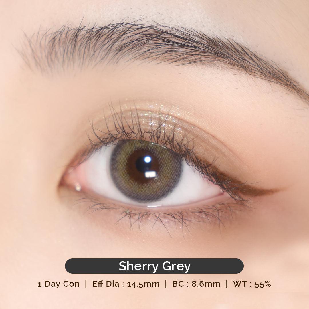 Sherry Grey 10pcs/box (1 Day Con)