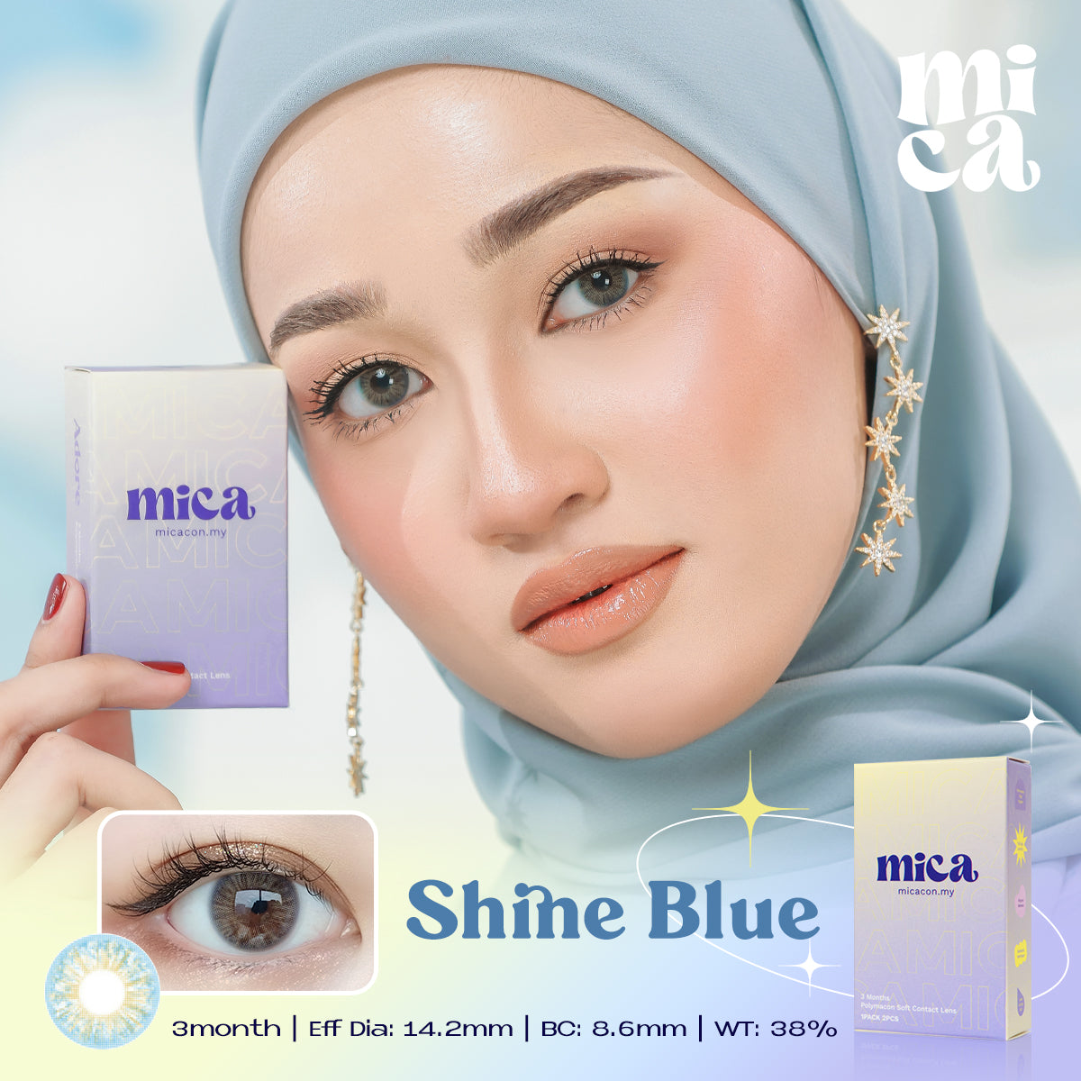 Shine Blue 0-800