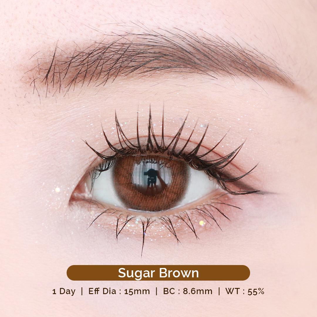 Sugar Brown 10pcs/box (1 Day Con)