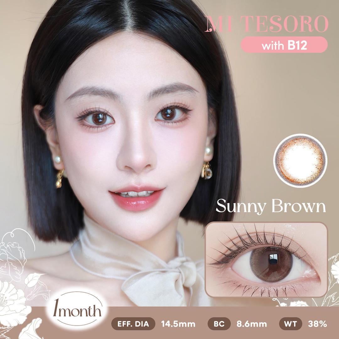 Sunny Brown-Mi Tesoro Monthly Color Con 2pcs