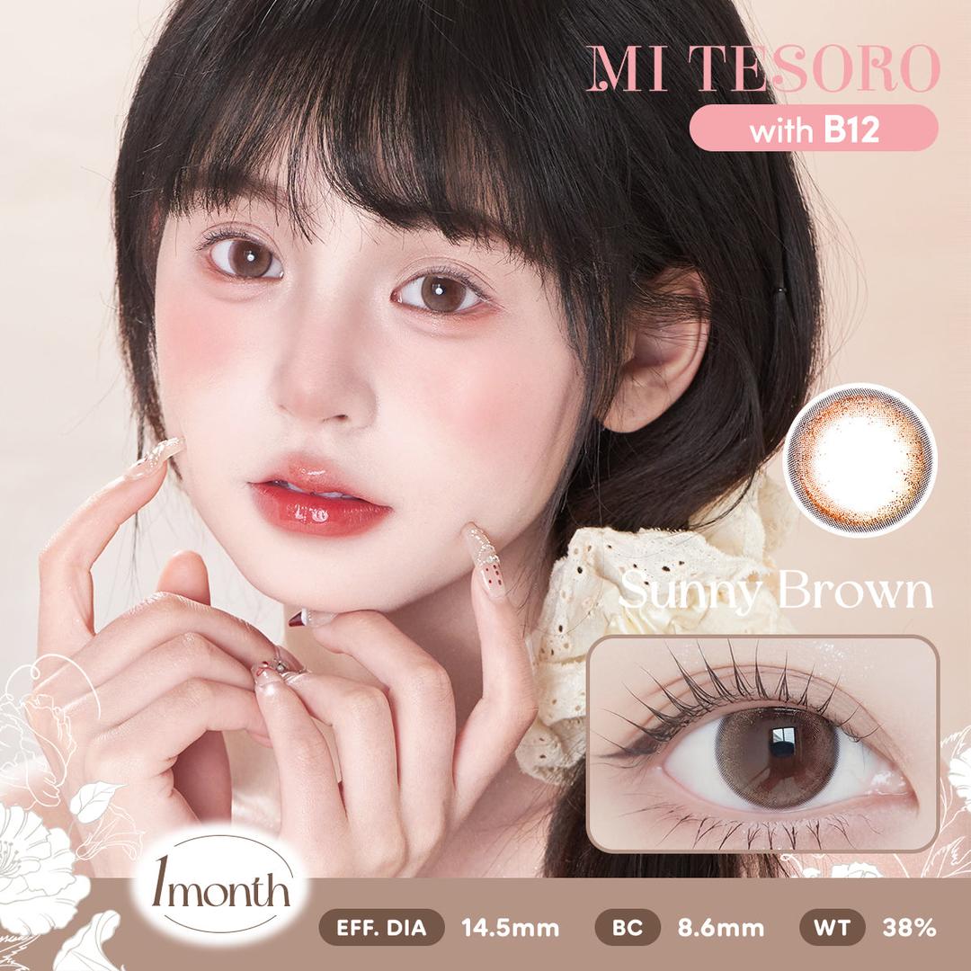Sunny Brown-Mi Tesoro Monthly Color Con 2pcs
