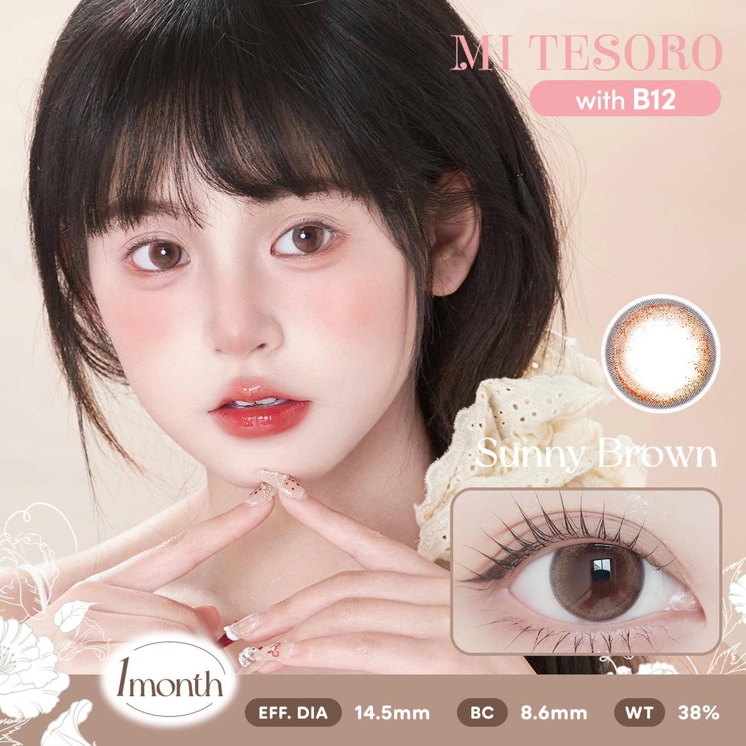Sunny Brown-Mi Tesoro Monthly Color Con 2pcs