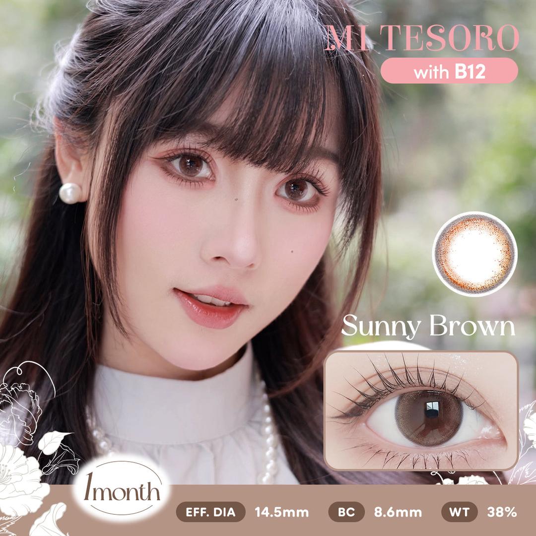 Sunny Brown-Mi Tesoro Monthly Color Con 2pcs