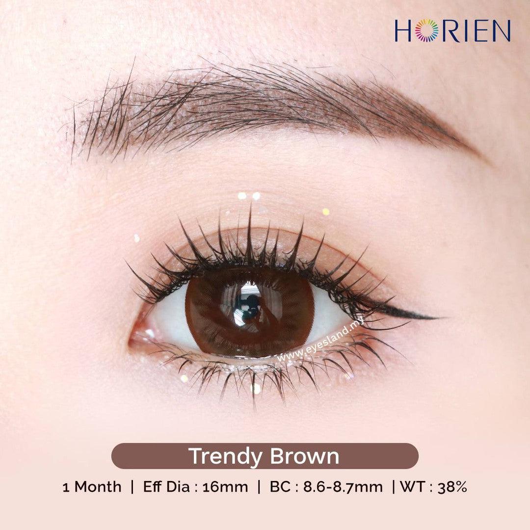 Trendy Brown-Eye Secret 38% Monthly Color Lens 2pcs