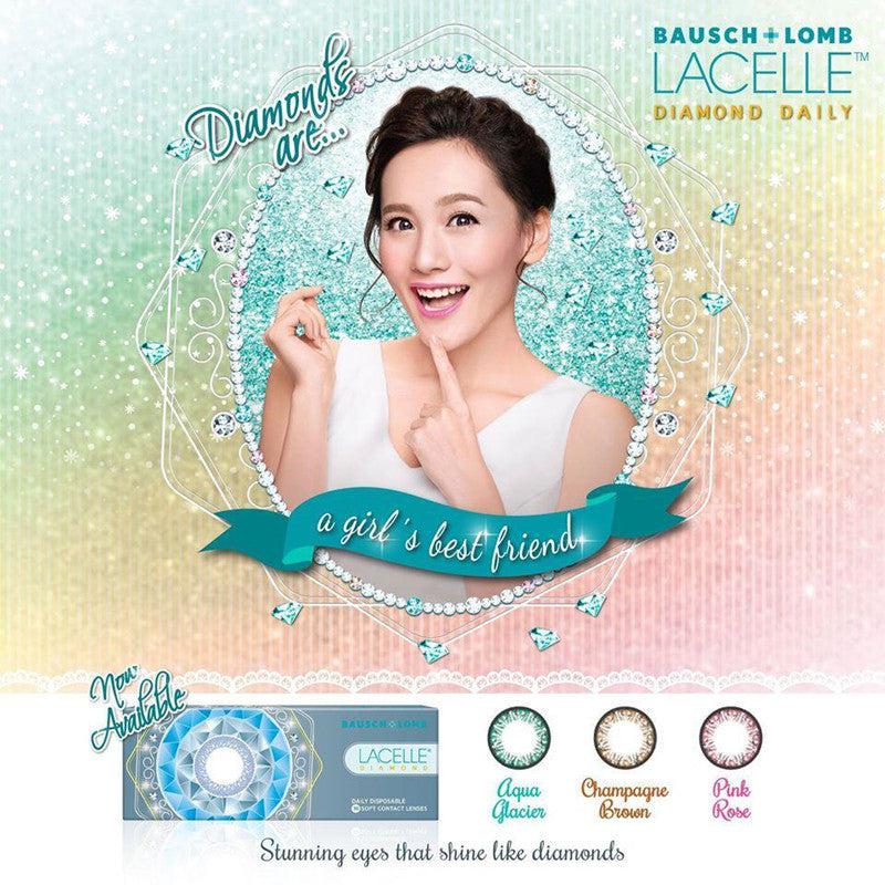 Bausch & Lomb Lacelle Diamond Daily Color Contact Lens 10pcs