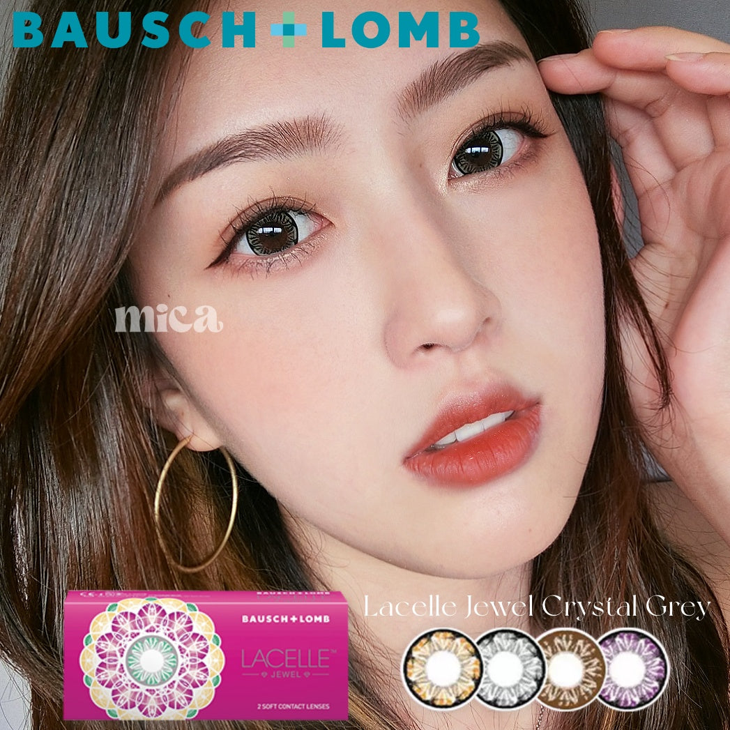 Bausch & Lomb Lacelle Jewel Crystal Grey 0-800 *25step